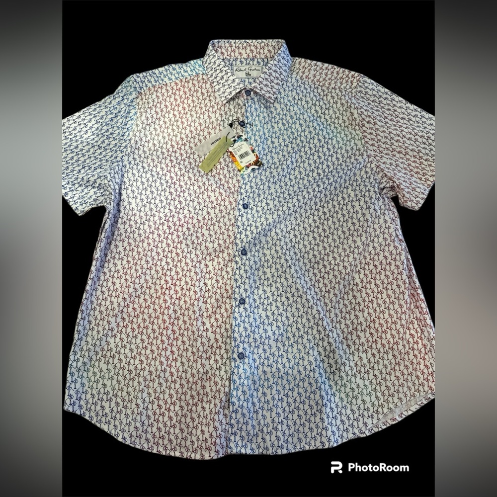 Robert Graham men’s dress shirt- shirt sleeve